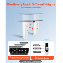 Electric Lifting Column System  260 lbs Lift Table Three-stage Adjustable Desk Column Telescopic Table Leg Comes with Power-Supply Option to Control up/Down Motion
