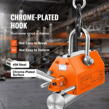 Magnetic Lifter 1320 lbs/600kg Pulling Capacity 2.5 Safety Factor Steel and Neodymium Lifting Magnet with Release Permanent Lift Magnets