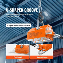 Magnetic Lifter 1320 lbs/600kg Pulling Capacity 2.5 Safety Factor Steel and Neodymium Lifting Magnet with Release Permanent Lift Magnets