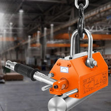 Magnetic Lifter 1320 lbs/600kg Pulling Capacity 2.5 Safety Factor Steel and Neodymium Lifting Magnet with Release Permanent Lift Magnets