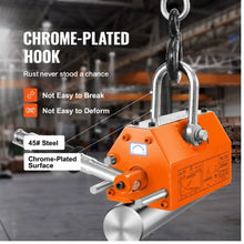 Magnetic Lifter 4400lbs/2000kg Pulling Capacity 2.5 Safety Factor Neodymium & Steel Permanent Lift Magnets Heavy Duty Magnet for Hoist