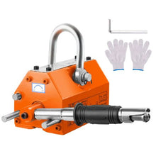 Magnetic Lifter 4400lbs/2000kg Pulling Capacity 2.5 Safety Factor Neodymium & Steel Permanent Lift Magnets Heavy Duty Magnet for Hoist
