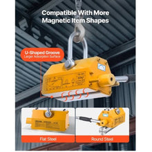 Permanent Magnetic Lifter 1320 lbs Pulling Capacity Heavy Duty N42 Neodymium Lifting Magnet with Release Handle and Steel Hook