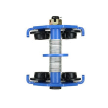 Manual Trolley 6600 lbs/3 Ton Load Capacity Push Beam Trolley with Dual Wheels Adjustable for I-Beam Flange Width 2.5" to 7"Heavy Duty Alloy Steel Garage Hoist for Straight Curved I Beam