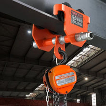 Manual Trolley 1100 lbs/0.5 Ton Load Capacity Push Beam Trolley with Dual Wheels Adjustable for I-Beam Flange Width 2.5" to 8" Heavy Duty Alloy Steel Garage Hoist for Straight Curved I Beam