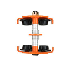 Manual Trolley 4400 lbs/2 Ton Load Capacity Push Beam Trolley with Dual Wheels Adjustable for I-Beam Flange Width 2.5" to 8" Heavy Duty Alloy Steel Garage Hoist for Straight Curved I Beam