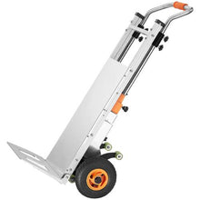 Electric Stair Climbing Dolly 440lbs Electric Stair Climbing Hand Trucks with 157.5in Rope & Extendable Handle Heavy Duty Stair Climber for Warehouse Logistics