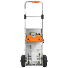 Electric Stair Climbing Dolly 440lbs Electric Stair Climbing Hand Trucks with 157.5in Rope & Extendable Handle Heavy Duty Stair Climber for Warehouse Logistics