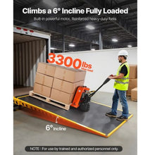 Electric Pallet Jack 3300 lbs Load Capacity Lithium Battery Powered Pallet Jack Truck with 48L x 27W Inch Forks for Material Handling