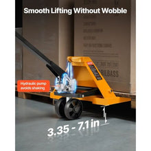 Pallet Jack 5500 lbs Load Capacity Manual Pallet Truck with 48L x 27W Inch Forks for Material Handling 3.35-7.1 Inch Fork Lift Height Range