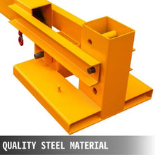 Forklift Mobile Crane 6000lbs/3T Capacity Forklift Crane Attachment 2 Hooks Forklift Lifting Hoist with Truss Jib Boom Forklift Boom Attachment Towing Handling Equipment