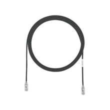 1 FT 28 AWG UTP Copper Patch Cord Black UTP28SP1BL