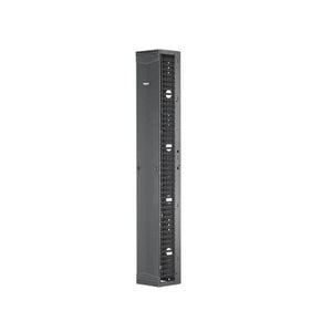 42RU 12 Inch Vertical Single Sided Manager Black PR2VFD1279