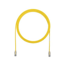 2 FT 28 AWG UTP Patch Cord Yellow UTP28SP2YL
