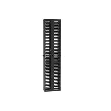 45RU 8 Inch Vertical Dual Sided Manager Black PR2VD08