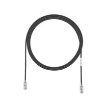 2.5 Meter 28 AWG UTP Patch Cord Black UTP28SP2.5MBL