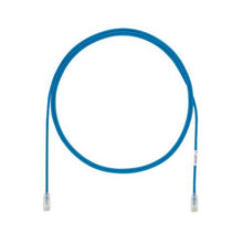 8 Inch 28 AWG UTP Copper Patch Cord Blue UTP28X8INBU