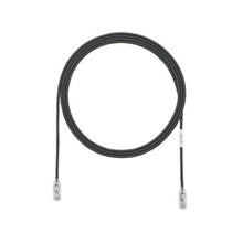 1 Meter 28 AWG UTP Patch Cord Black UTP28SP1MBL