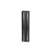 45RU 10 Inch Vertical Dual Sided Manager Black PR2VD10