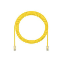 8 Inch 28 AWG UTP Copper Patch Cord Yellow UTP28X8INYL