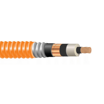 HVTECK Copper 1/C 90 mil TRXLPE TS AIA 5kV 100% IL Orange PVC Jacket CSA
