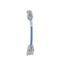 0.5 FT 28 AWG UTP Copper Patch Cord Blue UTP28SP6INBU