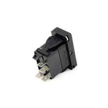 20A 12VDC SPST Red LED Illuminated Rocker Switch V1D2AT01-00000-000