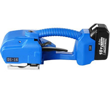 Portable Electric Banding Tool with Digital Display 2 x 5000mAh Battery Powered Automatic Strapping Tool for Packaging Box Pallet