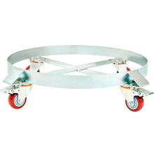 55 Gallon Heavy Duty Drum Dolly 1000lbs Load Capacity Barrel Dolly Cart Drum Caddy Non Tipping Hand Truck Capacity Dollies with Steel Frame 4 Swivel Casters Wheel