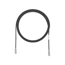 10 FT 28 AWG UTP Copper Patch Cord Black UTP28SP10BL