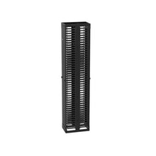 45RU 12 Inch Vertical Dual Sided Manager Black PR2VD12