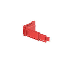 7.5 x 3.7 Inch Ball Valve Lockout Red PSL-BV2
