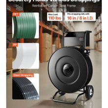 Banding Strapping Car Fit for PET / PP / Steel Strap Coils with 8 or 16 inches Core Size Built-in Spacious Tray for Tools