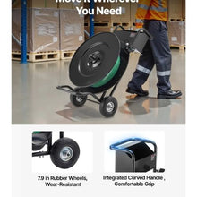Banding Strapping Car Fit for PET / PP / Steel Strap Coils with 8 or 16 inches Core Size Built-in Spacious Tray for Tools
