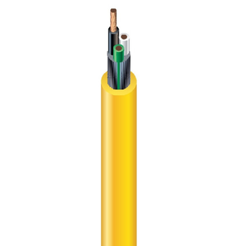 SEOOW PORTABLE CORD 600V YELLOW NON-UL