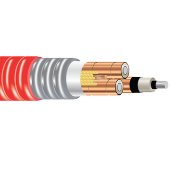 1 AWG 3C MV-105 Aluminum Interlocked Armor NL-EPR 133% Insulation PVC Red Jacket 15kV