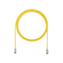 1 Meter 28 AWG UTP Patch Cord Yellow UTP28SP1MYL