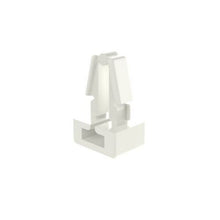 0.3x0.38 Inch Cable Tie Mount Natural PM2H25-C (Pack of 100)