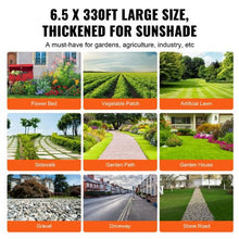 6.5 x 330' Ft Heavy Duty Woven Weed Control Mat Weed Barrier Landscape Fabric GDF-2*100.6-108