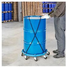 55 Gallon Heavy Duty Drum Dolly 2000lbs Load Capacity Barrel Dolly Cart Drum Caddy Non Tipping Hand Truck Capacity Dollies with Steel Frame 8 Swivel Casters Wheel