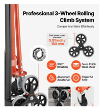 3 in 1 Industrial Convertible Stair Climbing Cart 770 lbs Max Load Folding Hand Truck Dolly with Handle & Wheels  Stair Climbing Utility Trolley