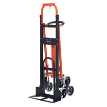 3 in 1 Industrial Convertible Stair Climbing Cart 770 lbs Max Load Folding Hand Truck Dolly with Handle & Wheels  Stair Climbing Utility Trolley