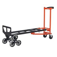 3 in 1 Industrial Convertible Stair Climbing Cart 770 lbs Max Load Folding Hand Truck Dolly with Handle & Wheels  Stair Climbing Utility Trolley