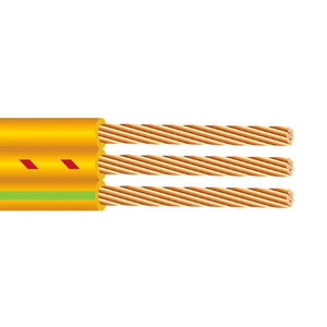 8/2 Flat Yellow With Ground Submersible Pump Cable