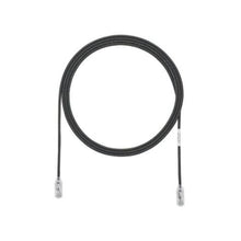 7 FT 28 AWG UTP Copper Patch Cord Black UTP28SP7BL