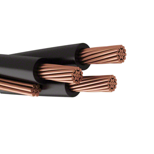 2 AWG Seatle Quadruplex Copper Service Drop Cable