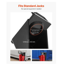Shipping Container Jack Lug with U-Shaped Handle 2-Pack Storage Leveler Booster Withstands Sun & Rain Heavy Duty Container Jack Lug for Shipping Industry
