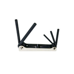 Folding Hex Key Set 5 Key SAE Sizes 70579