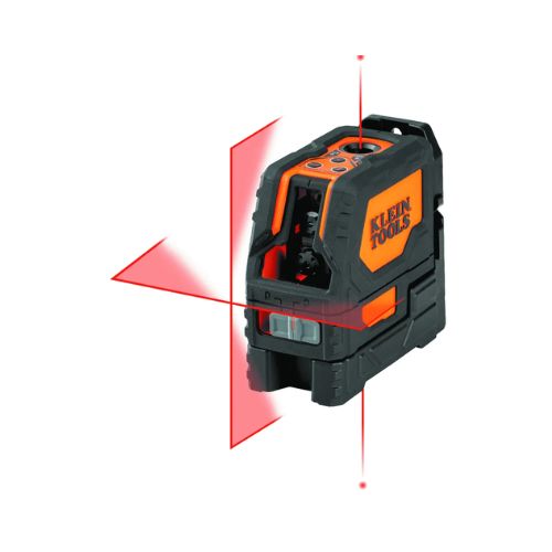 Self Leveling Red Cross Line Level and Red Plumb Spot 93LCLS