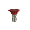 4.0 Red Tip 0-Degree Quick Disconnect Spray Nozzle DX250040